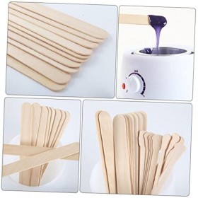 Cabilock 400 Pièces en Bois Ciré La Cire Cera Para Depilar Outil De Cire Applicateur De Cire De Cire Applicateur De Cire en B