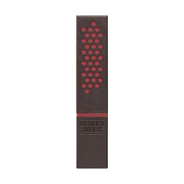 BURTS BEES - 100% Natural Glossy Lipstick, Blush Ripple - 0.12 oz. 3.4 g 