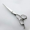 Outils de coupe des cheveux Coupe de cheveux Green Diamond grande oreille poignée ciseaux de réparation droite cisaillement p