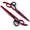 Ciseaux de coiffure Ciseaux de coiffeur Kit doutils de coupe de cheveux en acier inoxydable tranchant pour salon de coiffure