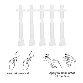 Kit chauffe-cire, machine à cire 500 ml avec 4 paquets de cire pour aisselles pour femmes hommes pour les types de cheveux po