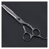 Ciseaux de coupe de cheveux Professionnels Rasoir Sharp Ciseaux de coiffure professionnels 6" pouces Outils de coiffure mince