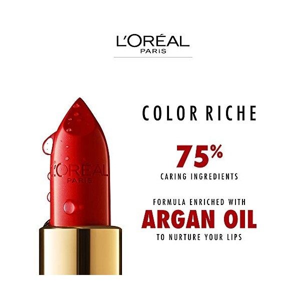 LOREAL - Colour Riche Lipcolour 444 Tropical Coral - 0.13 oz. 3.6 g 