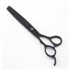 Ciseaux de coupe de cheveux 7" Personnalité Gaucher Ciseaux à effiler Fourniture de coiffure pour outil de coupe de cheveux d