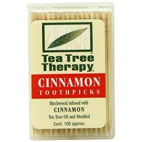 TEA TREE - Toothpicks Cinnamon - 100 Count