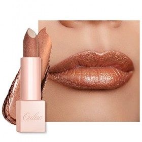 OULAC Rouge a Levre Hydratant et Brillant Bronze, Finition Brillante et Chatoyante, Texture Crémeuse, Formule Hydratante des 