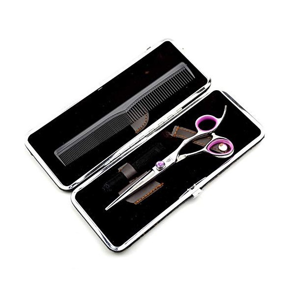 WYGC Scissors Ciseaux Coiffure Ciseaux de Coiffeur Ciseaux À Cheveux Professionnel Acier Inoxydable Japonais 440C 9CR 6.0 Pou