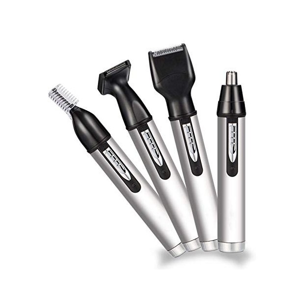 Tondeuses à cheveux 4 en 1 Nez Electric Nez Oreil Tondeuse à cheveux EmileBrow Shaver Clipper Troomer Nettoyeur Unisexe