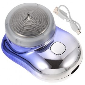 minkissy 3 Pièces Rasoir Électrique USB Rasoir Rasoirs Électriques Voyage Rasoirs Pour Hommes Homme Rasoir Mini Abs Galvanopl