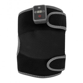 Masseur de Genou électrique 3 Force de Vibration 5 Orthèse de Massage Chauffante pour Genou, Masseur Chauffant pour Genou, Co