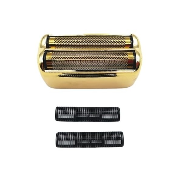 YANHAO for BaByliss Pro Remplacement 1X Foil & 2X Cutter for FXFS2G FXRF2 Gold Shaver