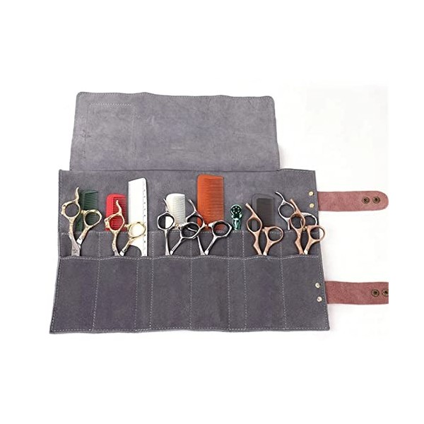 HERIOY Pochette pour Ciseaux de Coiffure Ciseaux Coiffeur Coiffure Cisaille Titulaire Styliste Cheveux Pochette Salon Ciseaux