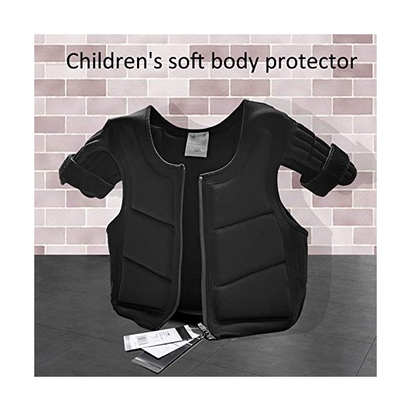 FOLOSAFENAR Veste de Protection de Patinage, pièces de Bras Creux Protecteur de Corps épais Flexible pour Les Sports de Plein