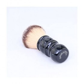 WWWFZS Brosse de Rasage pour Hommes 24MM poignée en résine Nylon pour Hommes dégagement Barbe Professionnel barbier Nettoyage