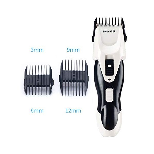 Électrique Tondeuse Professionnelle Multi-Fonctionnelle Tondeuse À Cheveux Rechargeable sans Fil avec 2 Peignes Guide, Protab