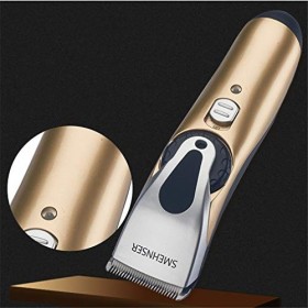 Clippers Rechargeable Barbe Cheveux Nez Oreille Rasoir pour Homme Silencieux Tondeuse Rechargeable sans Fil Cheveux Cheveux B