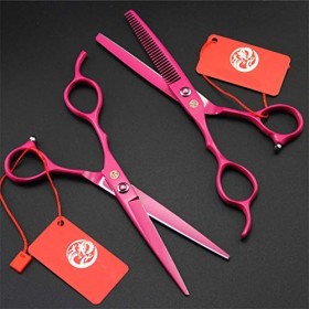 Main Gauche Cheveux Styling Ciseaux Set, Acier Inoxydable Professional 6.0 Pouces Salon De Coiffure Ciseaux Set - Dilution Ch