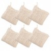 30 Pcs Coton Lin Serviette De Bain Éponges Pour Le Corps Bain Épurateur Pour Le Corps Baignoire Épurateur Gant De Toilette Se