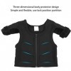 Veste de protection de patinage, pièces de bras creuses intérieures souples de protecteur de corps flexible pour les enfants 