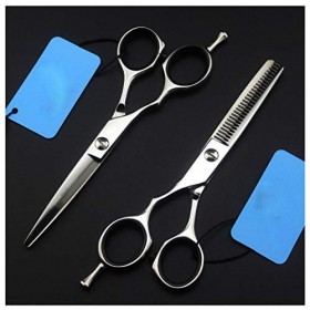 Ciseaux Handed cheveux professionnel gauche Ensemble, effiler/Texturizing Ciseaux pour salon de coiffure/Salon/Accueil Shear 