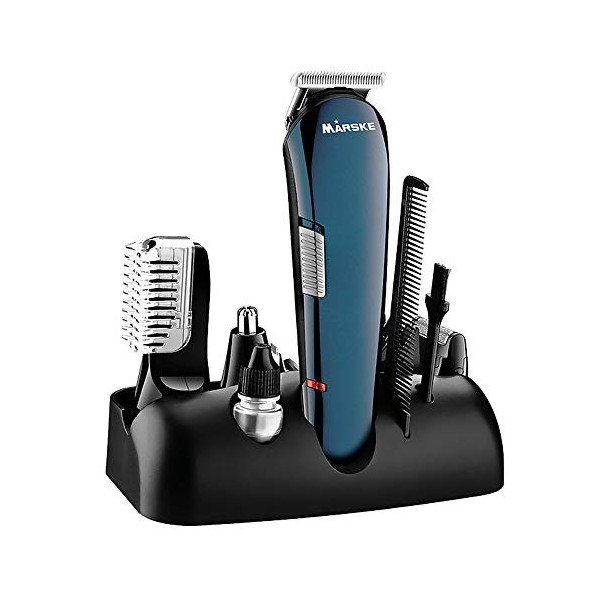 Tondeuse Cheveux Hommes Professionnel, USB RechargeableRasoir de coupe de cheveux Multifonctionnel Tondeuse Barbe Tondeuse Co