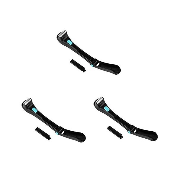 Healifty 2 Pièces Rasoir Électrique Hommes Rasoir Électrique Électrique Jambe Rasoir Corps Rasoirs Pour Hommes Rasuradoras Pa