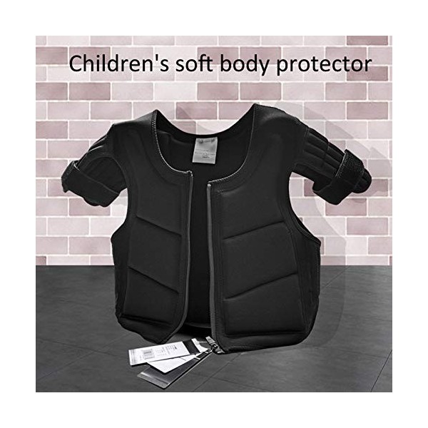 Veste de protection de patinage, pièces de bras creuses intérieures souples, corps flexible en néoprène épais pour les sports