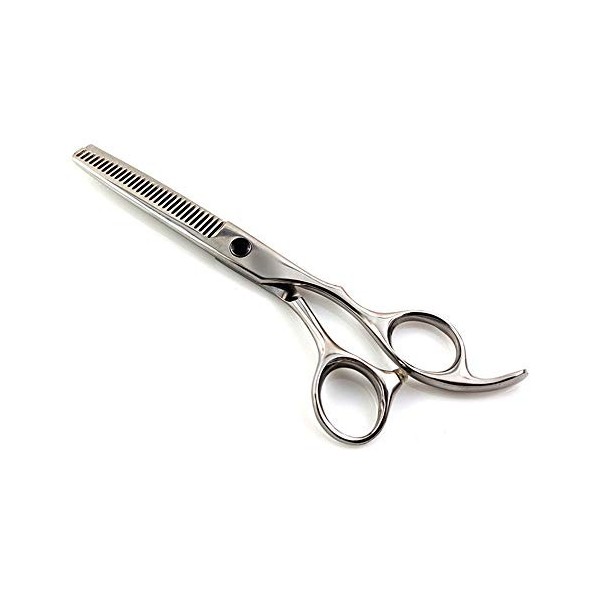 Outils de coupe des cheveux Ensemble de coiffure professionnel de 6,0 pouces, ciseaux à cisaillement à plat et à dents pour f