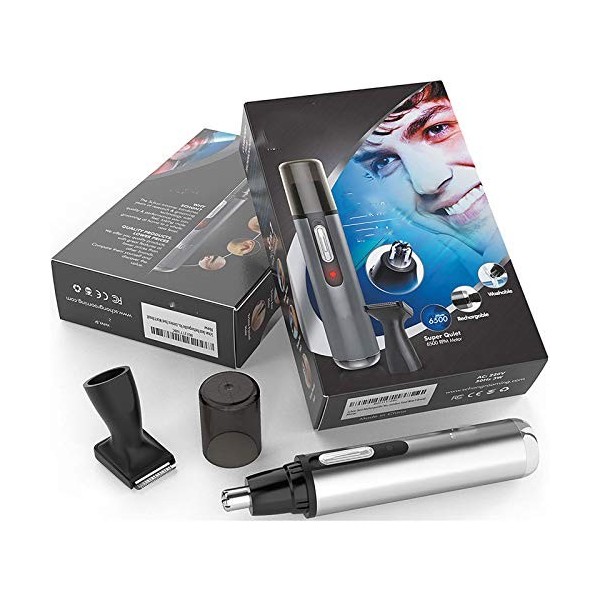 Epilateur Nez Oreille Sourcils Homme électrique Femme Nez Pour - Tondeuse Nez Oreilles Homme Rechargeable Batterie Secteur Fe