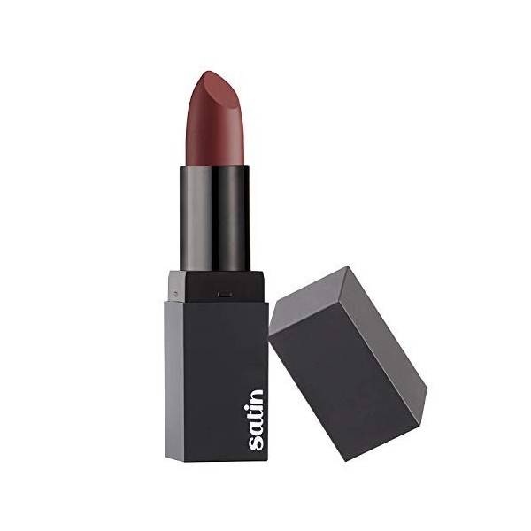 Barry M Cosmetics Hydrating Satin Nude Lip Paint Infused With Vitimin E, Scandalous - Nude Dark