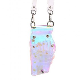 YFJLOVE YUFENGJIAO Ciseaux Transparents Sac Salon Salon Outils de Coiffure Poches Ciseaux Pochette Barber Ciseaux Titulaire C