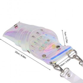 YFJLOVE YUFENGJIAO Ciseaux Transparents Sac Salon Salon Outils de Coiffure Poches Ciseaux Pochette Barber Ciseaux Titulaire C