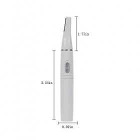 TONGSH Tondeuse Nez for Les Femmes Hommes Oreilles et Nez Rasoirs Portable 2 en 1 Professionnel Indolore Tondeuse for Sourcil