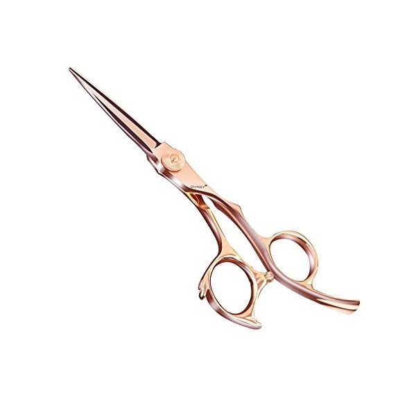 GUNST Ciseaux de Coiffure Professionnels En Or Rose De 5,5 Pouces,Pour Le Coiffeur Droitier