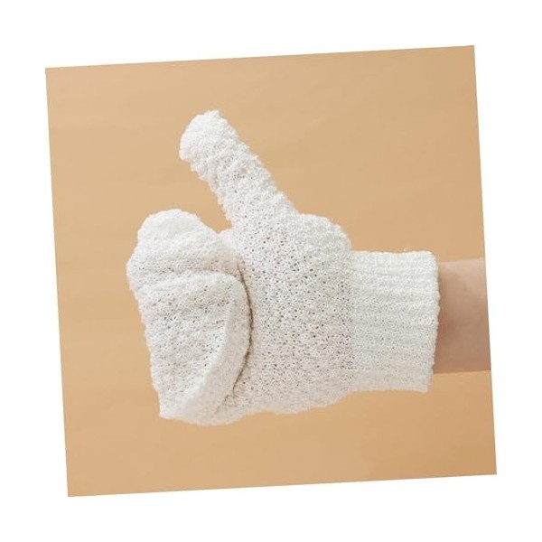 FOMIYES 24 Pièces Gants De Serviette De Bain Lotion Pour Le Corps Naturelle Éponge De Gommage Pour Le Corps Outils De Nettoya