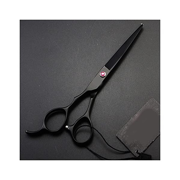 Logo personnalisé Coiffure gaucher Ciseaux Cheveux Barbier Ciseaux Coupe de cheveux Cisailles Ciseaux Couleur: Coupe 5.5inch