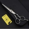 Barber Coupe De Cheveux Ciseaux Set 5.5 Pouces, Outils Ciseaux De Coiffure Professionnel Barber Haircut, Lumière 440C en Acie