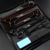 7 Pouces En Acier Inoxydable 440c Japonais Haut De Gamme Coiffeur Ciseaux De Coiffure Professionnels Coiffeur Outils Spéciaux