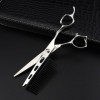 Ciseaux de coupe de cheveux, ciseaux de cheveux amovibles professionnels en acier JP440c de 6 pouces avec peigne coupe de che