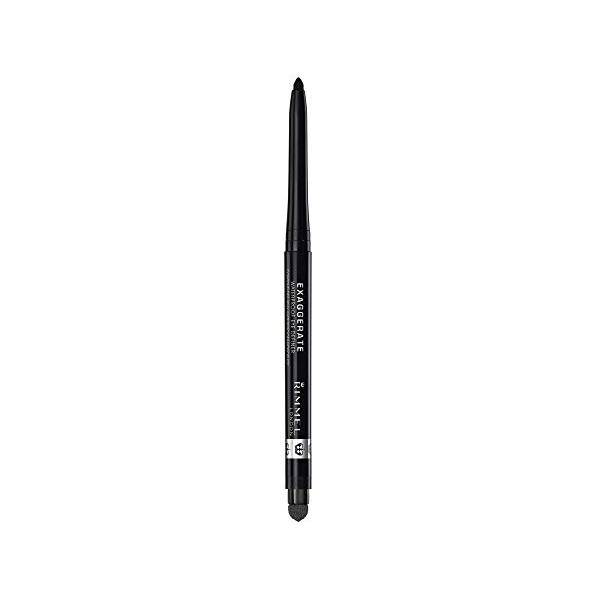 RIMMEL LONDON Exaggerate Waterproof Eye Definer - Blackest Black Eyeliner / Khôl / Crayon