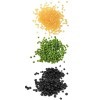 BeautyfulCenter | Purewax | Perles de cire à épiler pelable couleur mixte : Noir, Vert et Jaune Miel, épilation sans bande - 