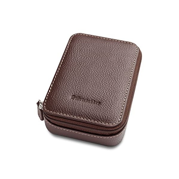 Störtebekker® Premium Etui pour Rasoir de sûreté - étui pour Rasoir de Haute qualité en Cuir véritable - Produit et emballé d