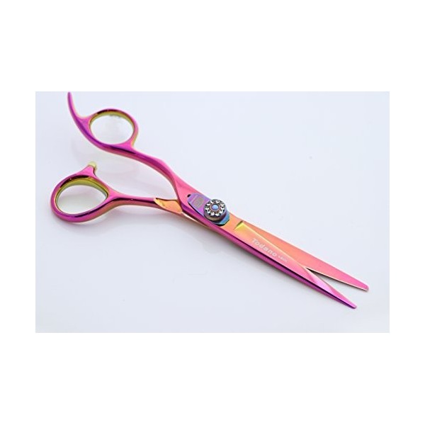 Ciseaux de coiffure pour gaucher, ciseaux professionnels pour gaucher – 14 cm