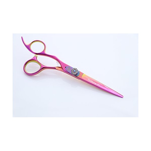 Ciseaux de coiffure pour gaucher, ciseaux professionnels pour gaucher – 14 cm