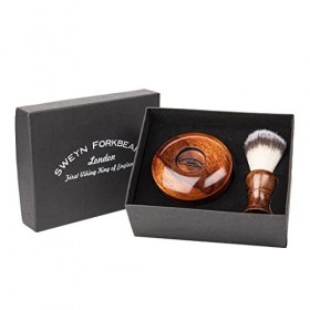 Ensemble de rasage en bois pour végétaliens