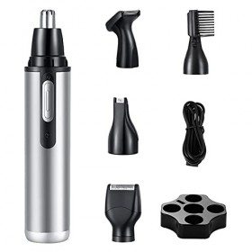 Rasoir à Nez électrique Homme Femme - Nose Hair Trimmer For Men And Ears Finisher Men, Tondeuse à Barbe Nez Sourcils, Tondeus