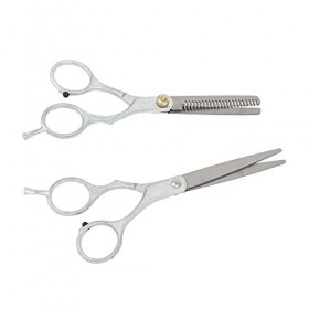 Ciseaux de coupe de cheveux coupe, 6 pouces professionnel en acier inoxydable coupe de cheveux salon de coupe de cheveux cise