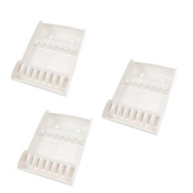 Beavorty 3 Pièces Fournitures De Salon De Coiffure Ciseaux À Cheveux Porte-Table Plateau De Ciseaux À Cheveux Support De Cise