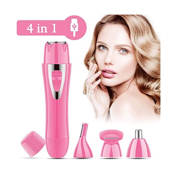 Nose Hair Trimmer For Ears Finisher Men Femme - Rasoir à Nez Électrique Homme Femme, Tondeuse Nez Oreilles Epilateur, Tondeus