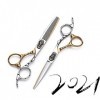 2021- Nouveau - Scissors Ciseaux Coiffure Ciseaux Cheveux Salon de Coupe Ciseaux à Cheveux Ciseaux à Cheveux pour Hommes Femm